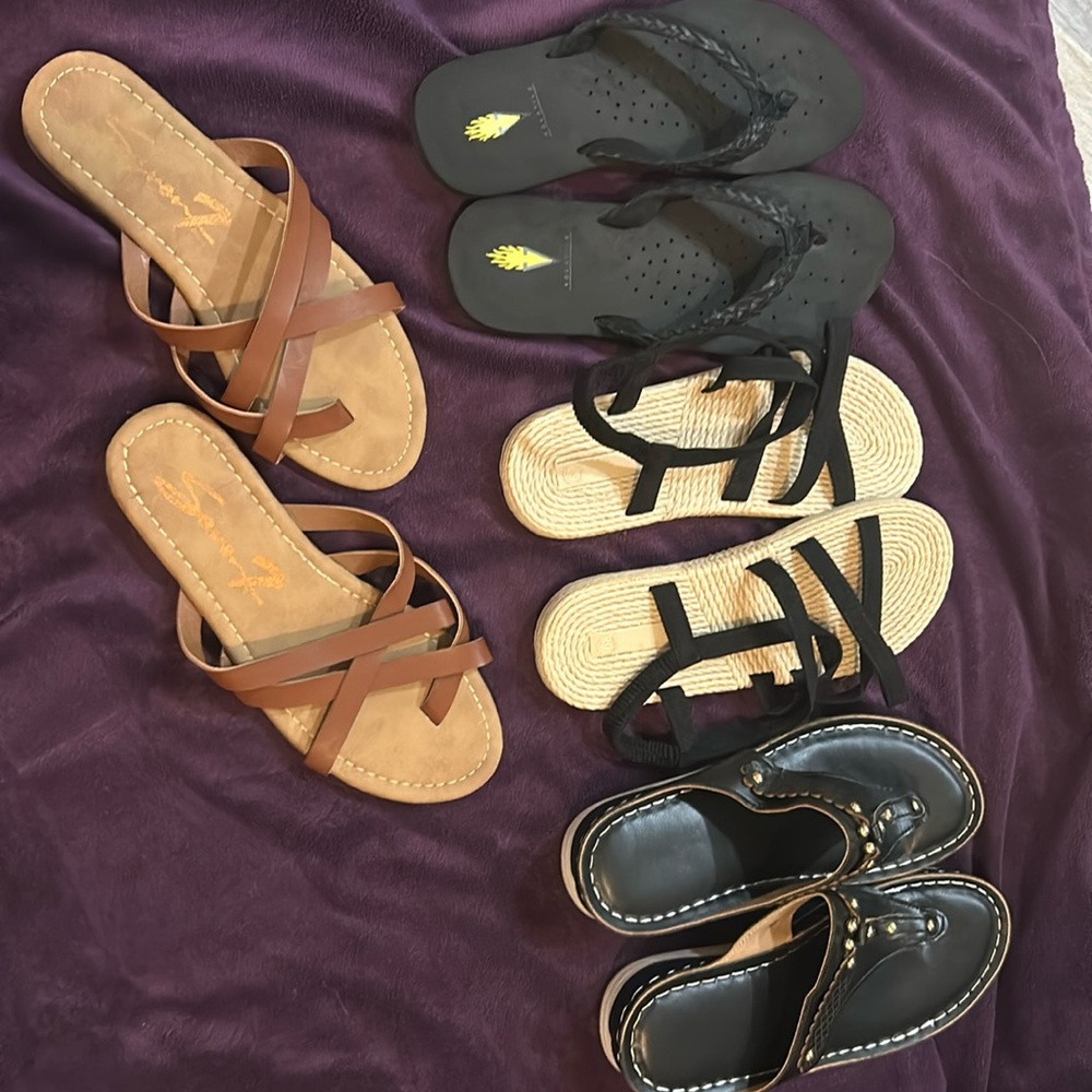 Sandles all new no tags or boxes